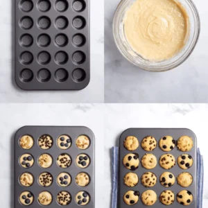 24Pcs Pancakes Tray Molds For Baking Non Stick