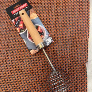 Shengya Top Choice Stainless Steel Egg Beater Whisk With Wooden Handle 1135  (no reviews yet)