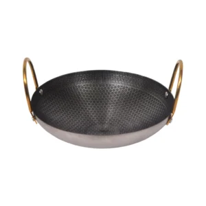 Honeycomb Laser Cut Stainless Steel 316 Chinese Wok