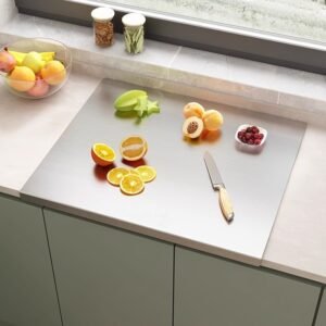 Stainless Steel Chopping Board Thickened Antibacterial and Mildew-proof Cutting Board Kitchen Accessories Big Size