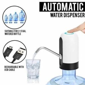 Water Bottle Pump USB Charging Automatic Electric Water Dispenser Pump Bottle Water Pump Auto Switch Drinking Dispenser
