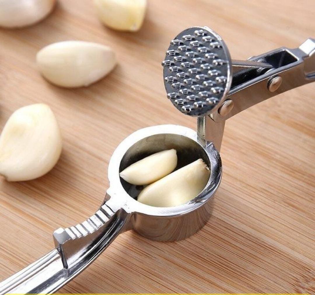 Garlic Press Mincer and Peeler Premium Ginger Press Essential Kitchen Tools