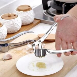 Garlic Press Mincer and Peeler Premium Ginger Press Essential Kitchen Tools