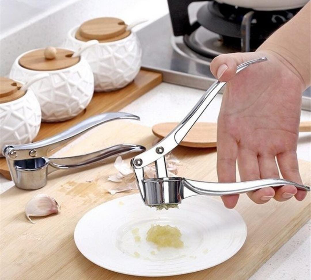Garlic Press Mincer and Peeler Premium Ginger Press Essential Kitchen Tools