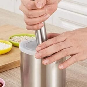 Mortar and Pestle Set Kitchen Utensil Stainless Steel Mortar and Pestle Household Manual Spice Grinding Pill Crusher Spice Tools Grinding Bowl Set