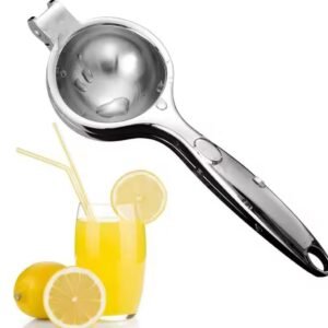 Lemon squeezer Stainless Steel Lemon Squeezer Convenient Manual Lime Orange Juicer Citrus Press Kitchen Bar Food Processor Gadget Heavy Duty Citrus Juicer & Lemon Juicer Hand Press With Curved Handle