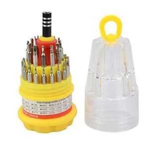 Jackly 31 in 1 - Universal Magnetic Screw Driver Tool Kit - Multicolour