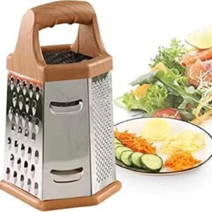 6 Sides Multi-functional Stainless Steel Grater Handheld Slicer Fruit Vegetable Kitchen Cutter Tools