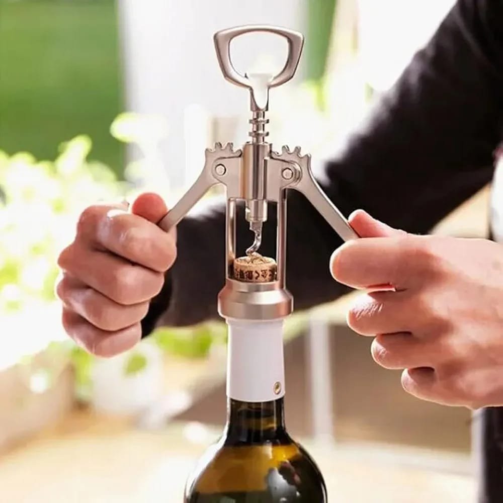SHENGYA TOP CHOICE STAINLESS STEEL CORK SCREW AND BOTTLE OPENER