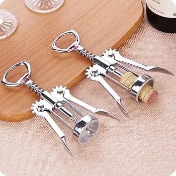 SHENGYA TOP CHOICE STAINLESS STEEL CORK SCREW AND BOTTLE OPENER