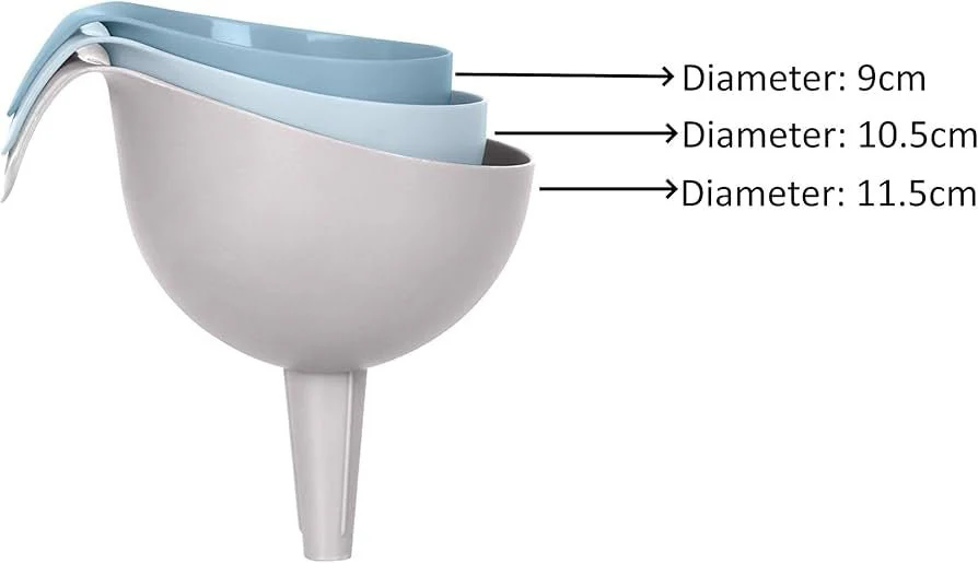 3 PCS FUNNEL SET