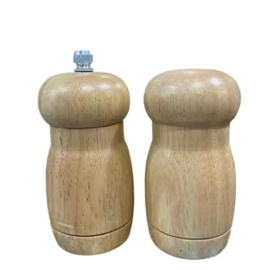 2Pcs Salt Shaker and Pepper Mill Grinder